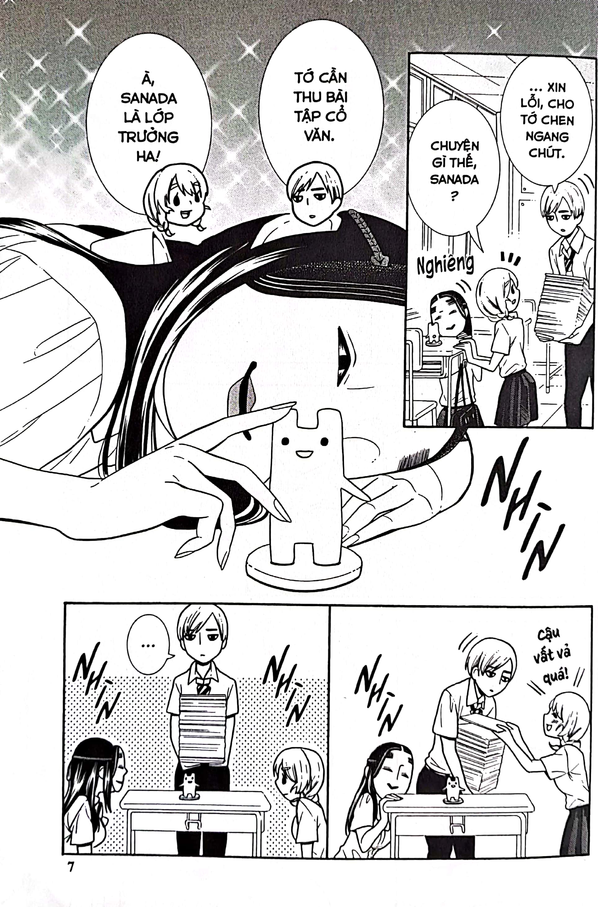 bộ hanako - thiếu nữ mang mặt nạ kịch noh - tập 3