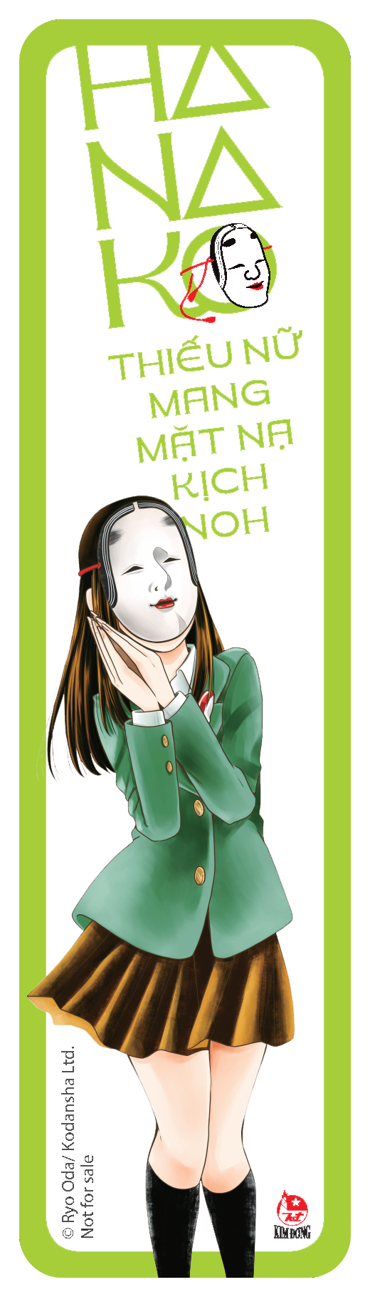 bộ hanako - thiếu nữ mang mặt nạ kịch noh - tập 8 - tặng kèm bookmark pvc