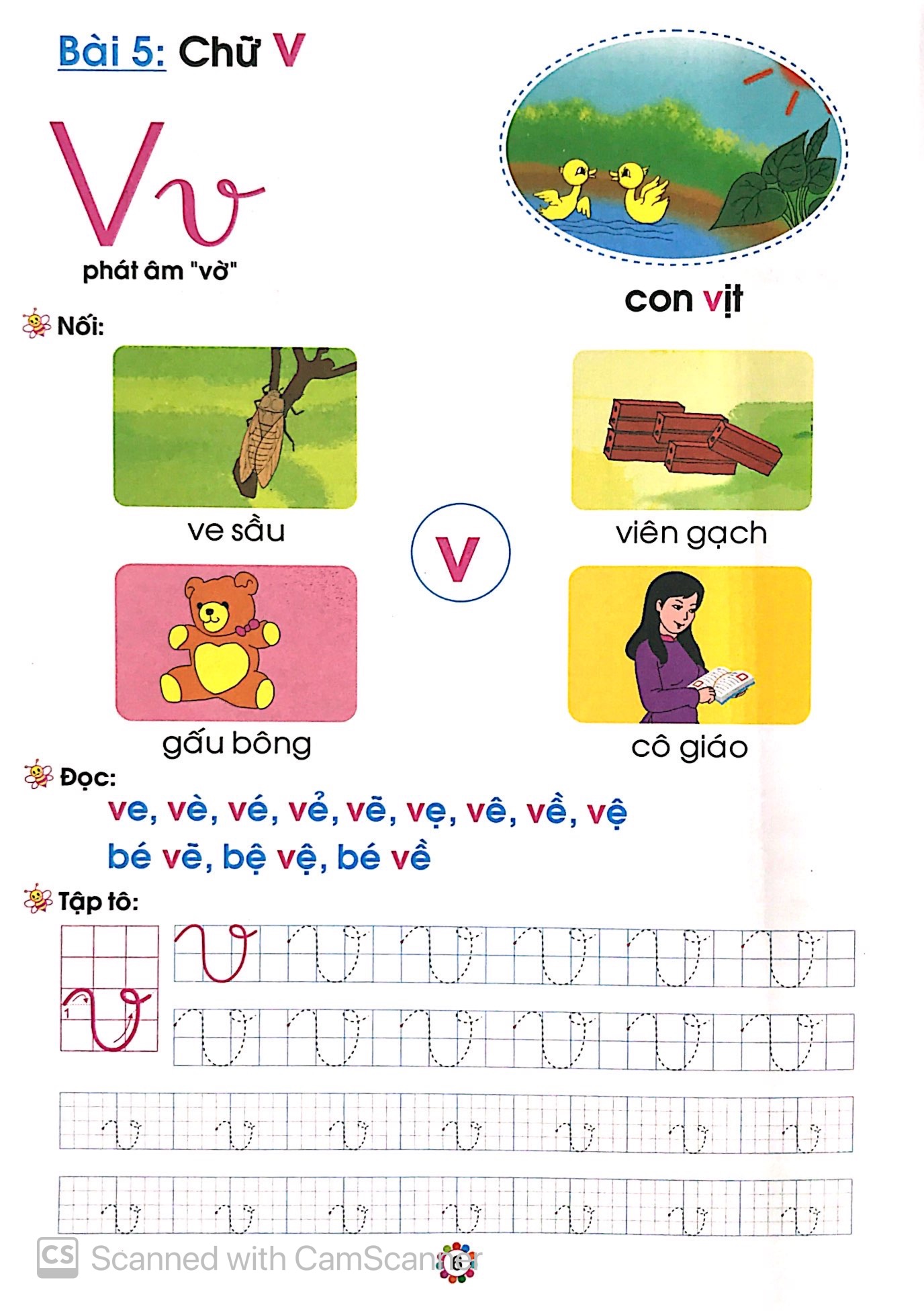 bộ hành trang bé vào lớp 1 - vở bé học tiếng việt (quyển 1)