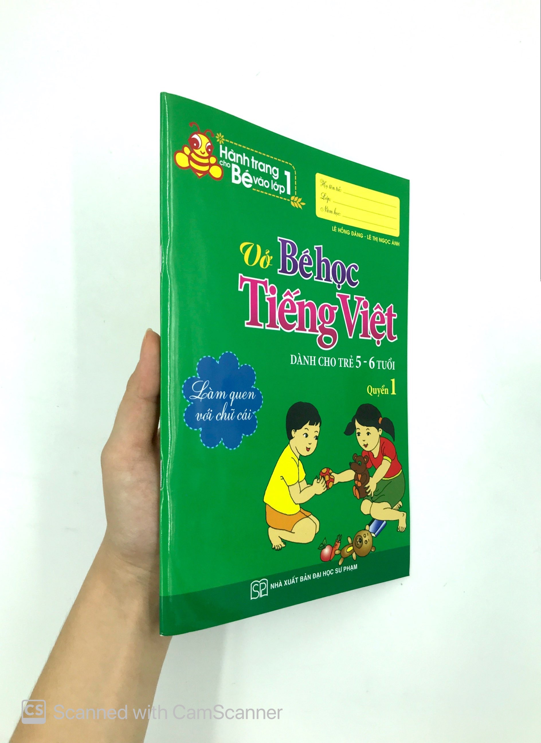 bộ hành trang bé vào lớp 1 - vở bé học tiếng việt (quyển 1)