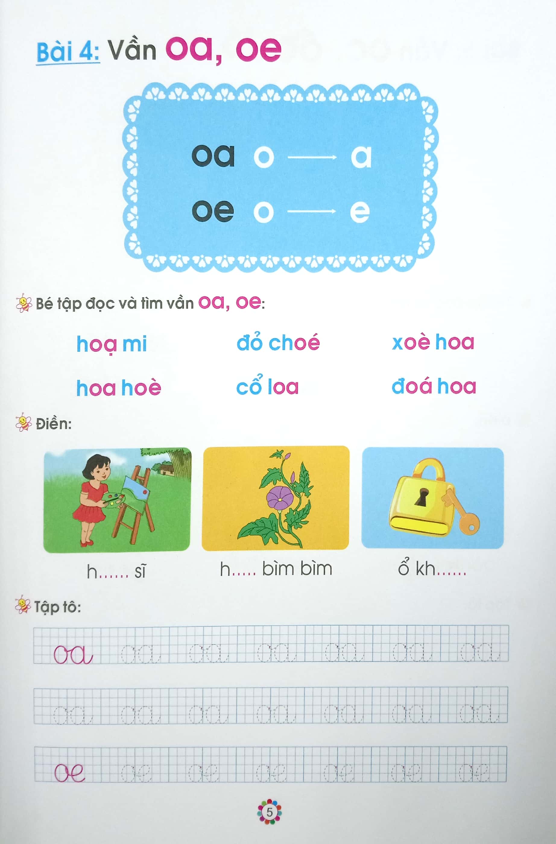 bộ hành trang bé vào lớp 1 - vở bé học tiếng việt (quyển 2)