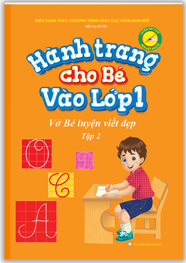 bộ hành trang cho bé vào lớp 1 - vở bé luyện viết đẹp tập 2