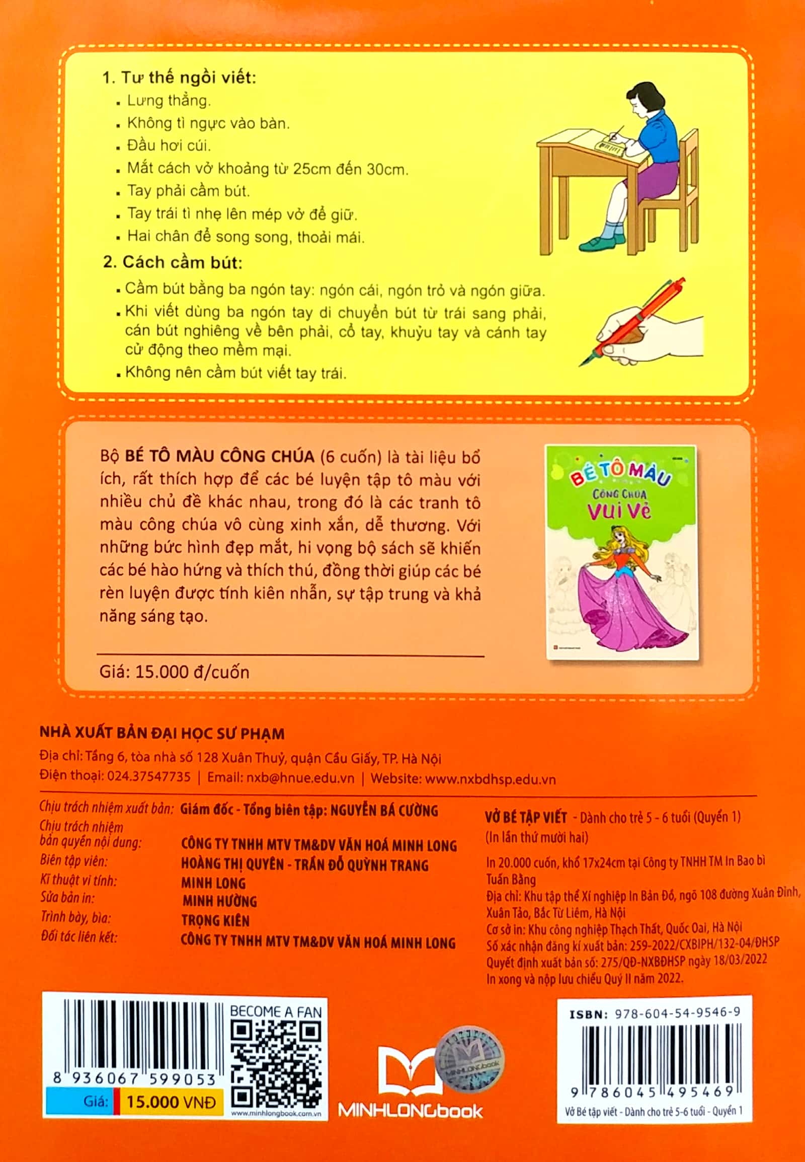 bộ hành trang cho bé vào lớp 1 - vở bé tập viết - dành cho trẻ 5-6 tuổi (quyển 1)