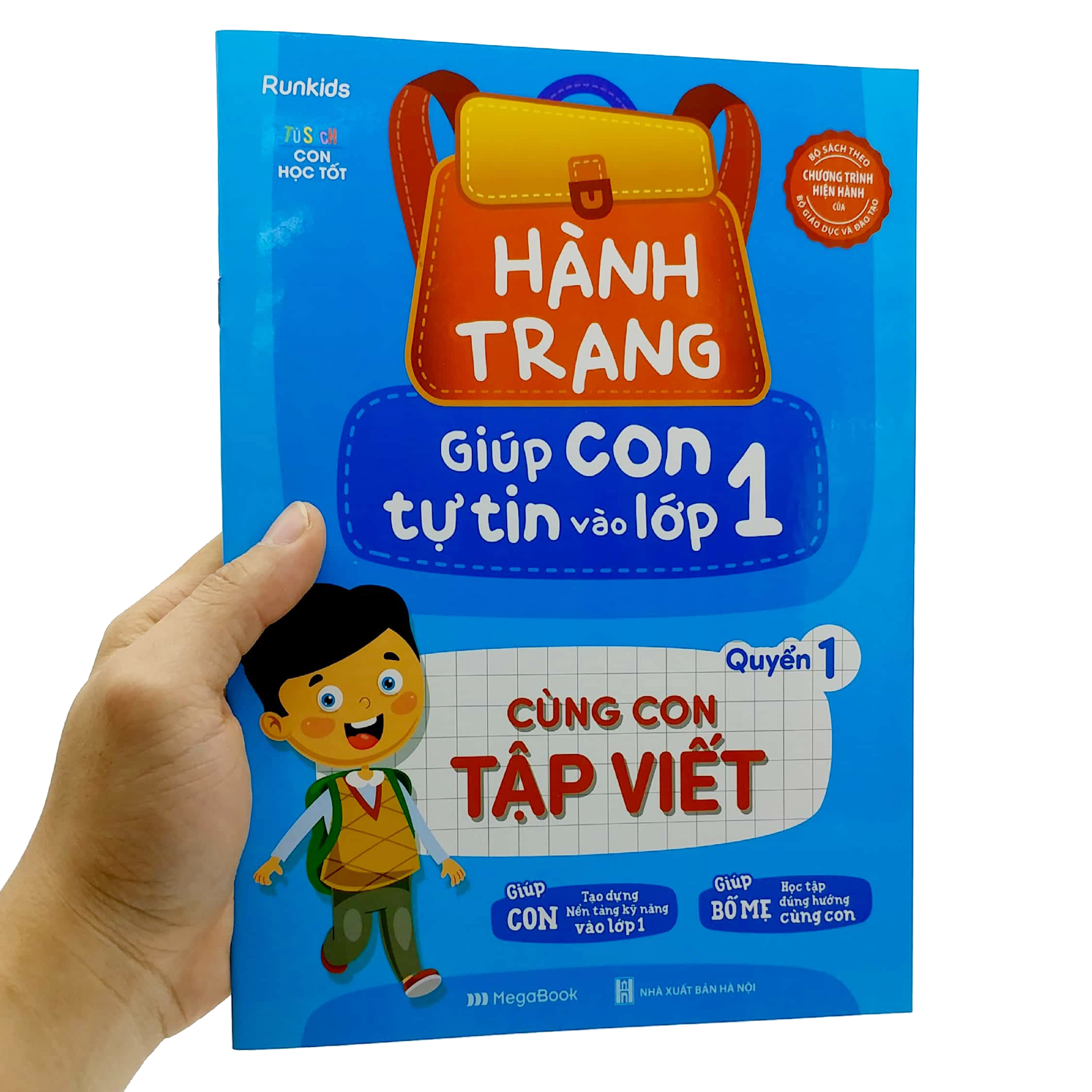 bộ hành trang giúp con tự tin vào lớp 1 - quyển 1: cùng con tập viết