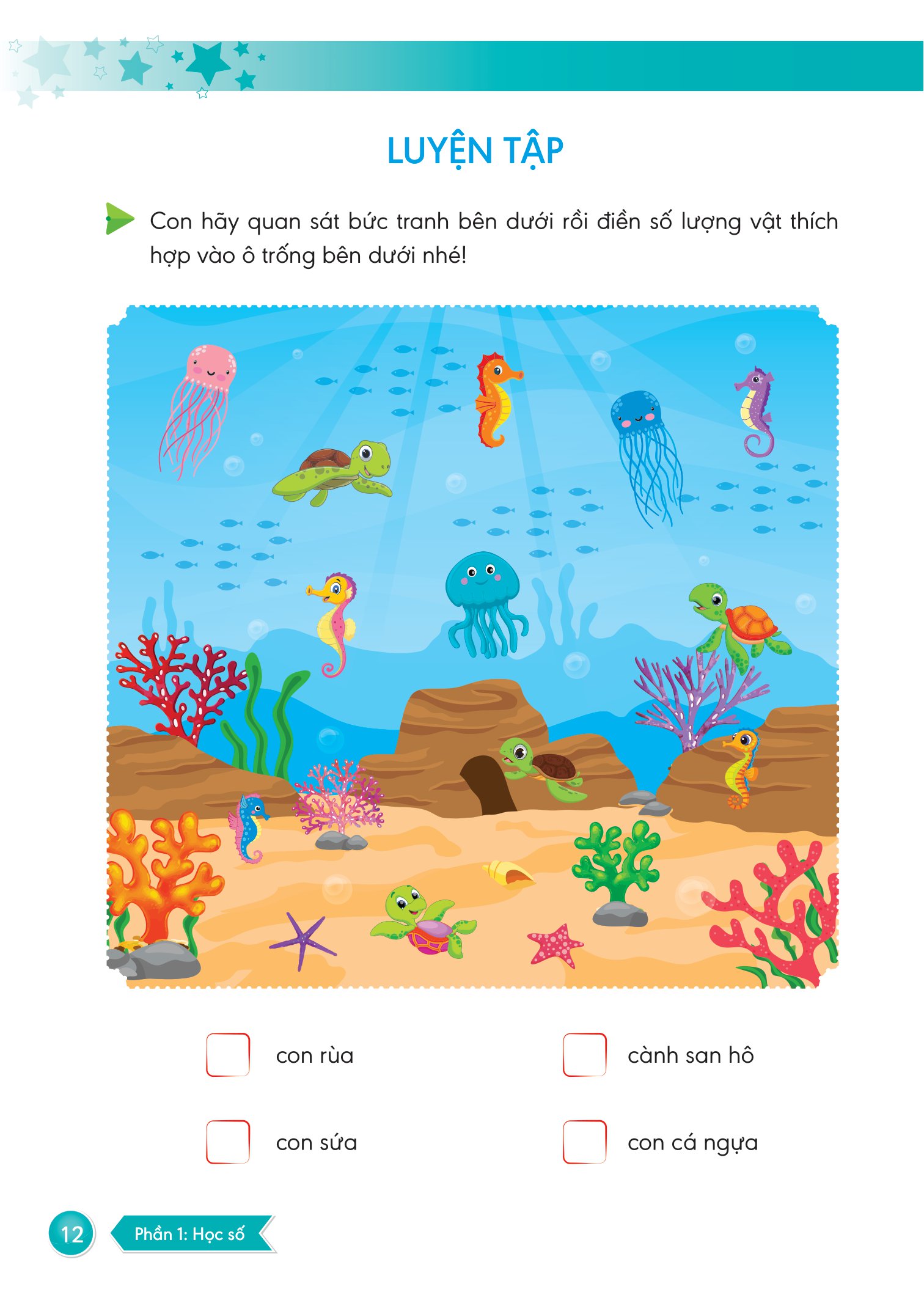 bộ hành trang giúp con tự tin vào lớp 1 - quyển 2: cùng con học toán