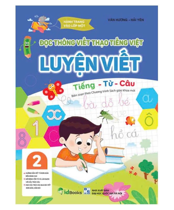 Bo
						
										
										Hanh Trang Vao Lop 1-Doc Thong Viet Thao Tieng Viet-Luyen Viet-Tieng-Tu-Cau 2