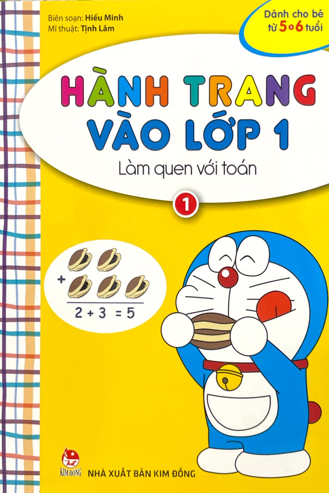 bộ hành trang vào lớp 1 - làm quen với toán - tập 1 (tái bản 2023)