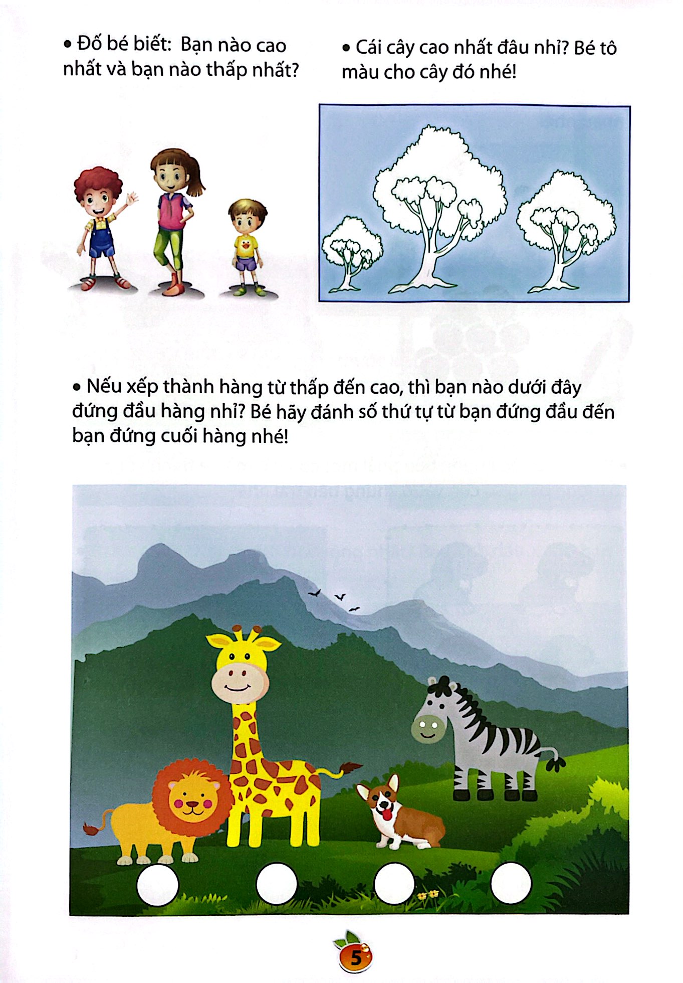 bộ hành trang vào lớp 1 - làm quen với toán - tập 1 (tái bản 2023)