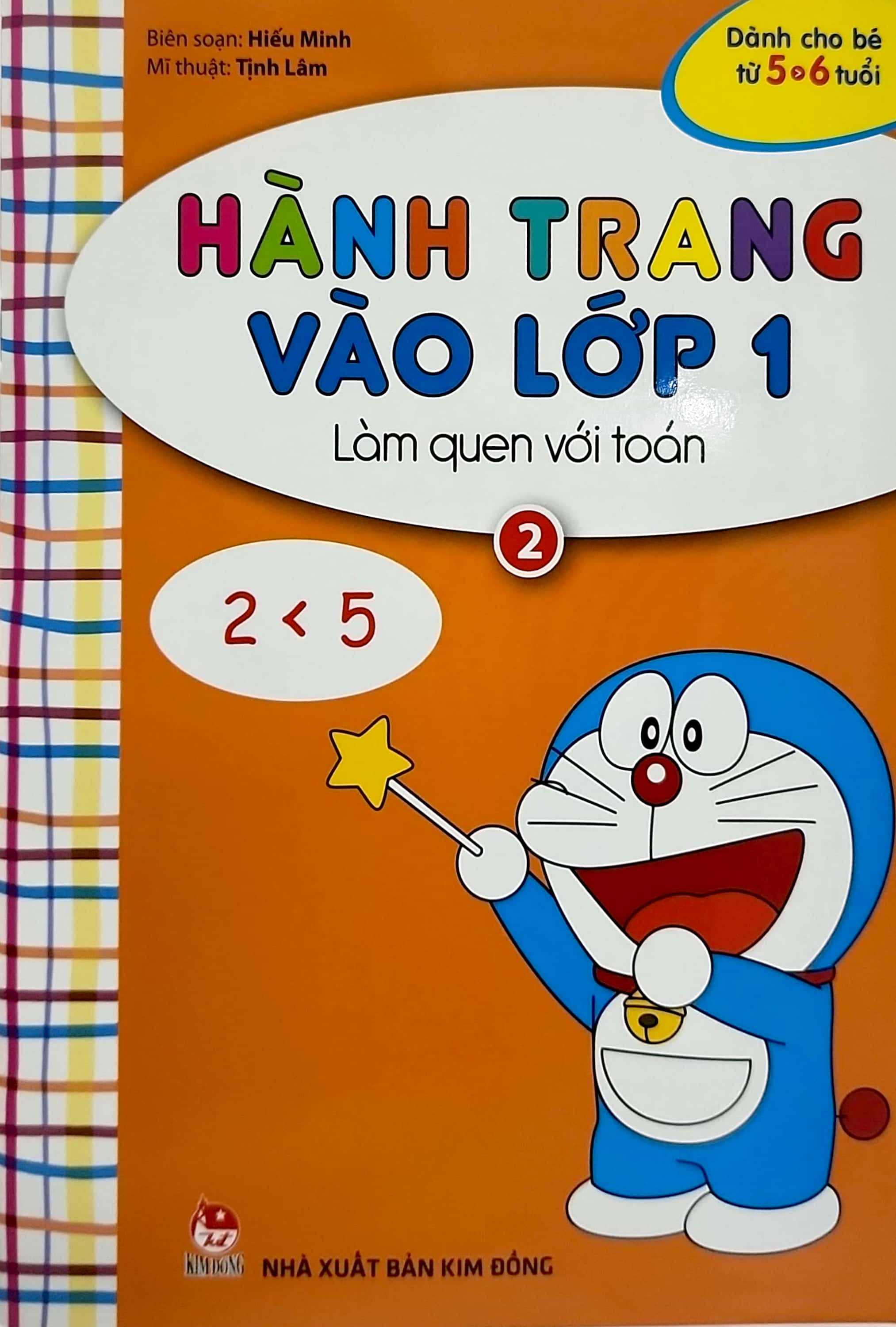 bộ hành trang vào lớp 1 - làm quen với toán - tập 2 (tái bản 2023)
