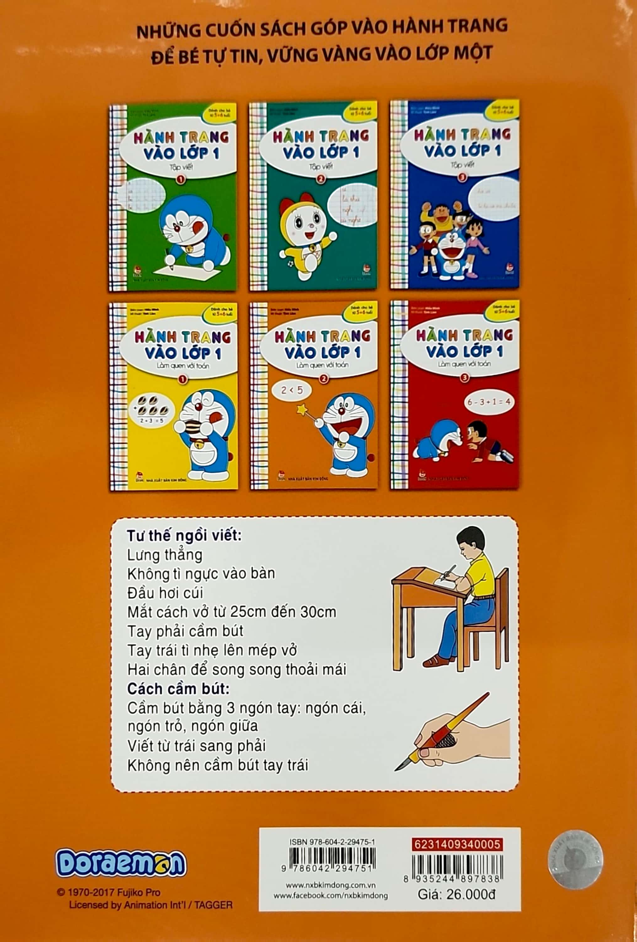 bộ hành trang vào lớp 1 - làm quen với toán - tập 2 (tái bản 2023)