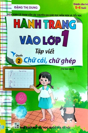 bộ hành trang vào lớp 1 - tập viết chữ cái, chữ ghép - quyển 2