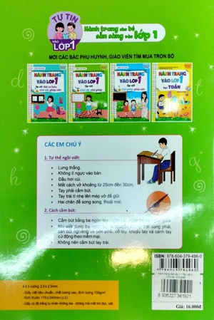 bộ hành trang vào lớp 1 - tập viết chữ cái, chữ ghép - quyển 2