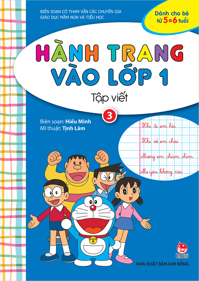 bộ hành trang vào lớp 1 - tập viết - tập 3 (tái bản 2023)