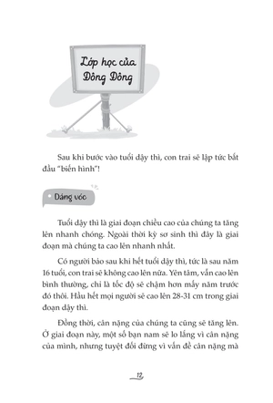 bộ hành trình trưởng thành - 30 quy tắc phát triển dành cho con trai tuổi dậy thì