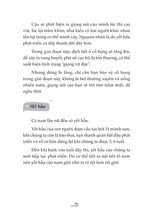 bộ hành trình trưởng thành - 30 quy tắc phát triển dành cho con trai tuổi dậy thì