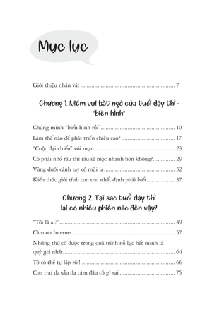 bộ hành trình trưởng thành - 30 quy tắc phát triển dành cho con trai tuổi dậy thì