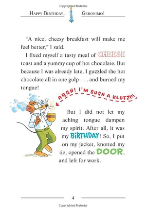 bộ happy birthday, geronimo! (geronimo stilton #74)