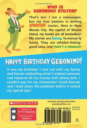 bộ happy birthday, geronimo! (geronimo stilton #74)