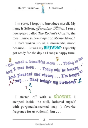 bộ happy birthday, geronimo! (geronimo stilton #74)
