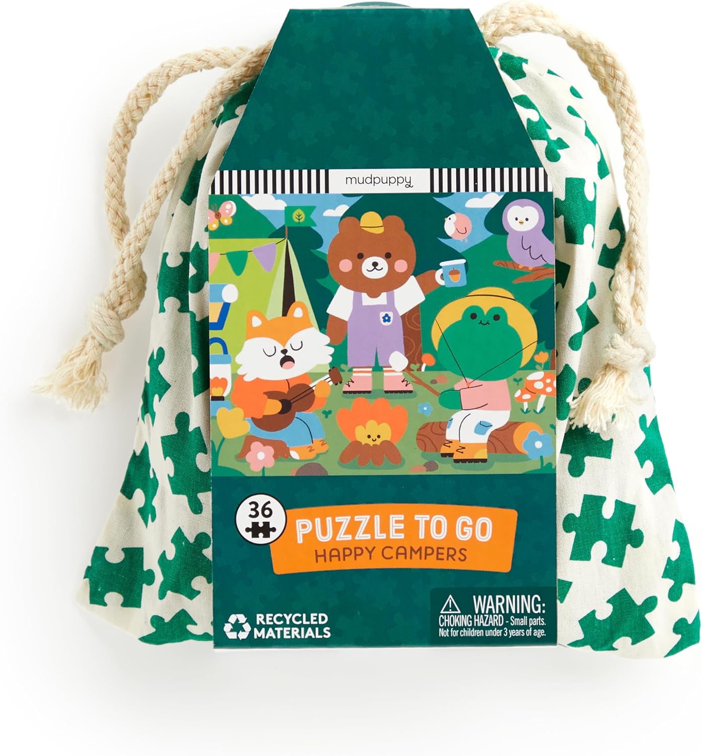 Bo
						
										
										Happy Campers 36 Piece Puzzle To Go