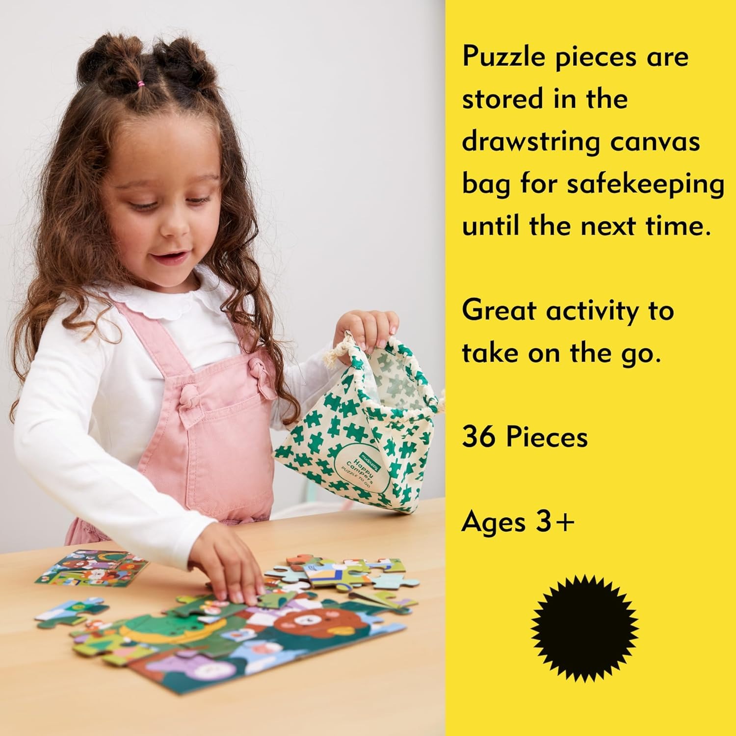 Bo
						
										
										Happy Campers 36 Piece Puzzle To Go