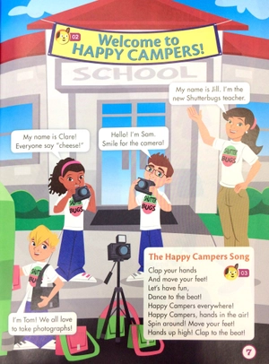 bộ happy campers level 4 student's book/language lodge