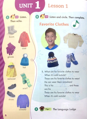 bộ happy campers level 4 student's book/language lodge