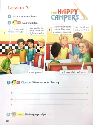 bộ happy campers level 6 student's book/language lodge