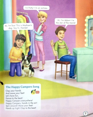 bộ happy campers level 6 student's book/language lodge