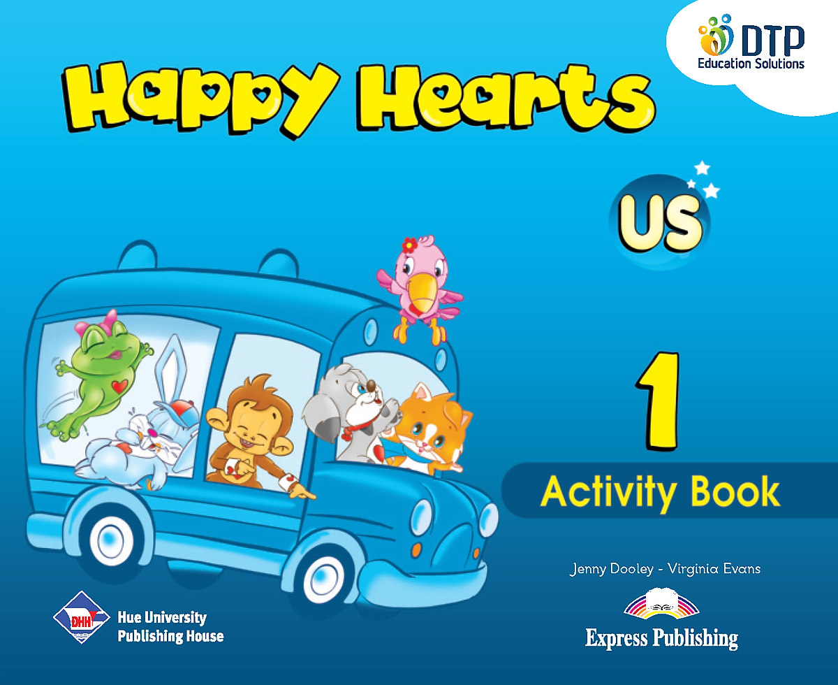 bộ happy heart us 1 activity book