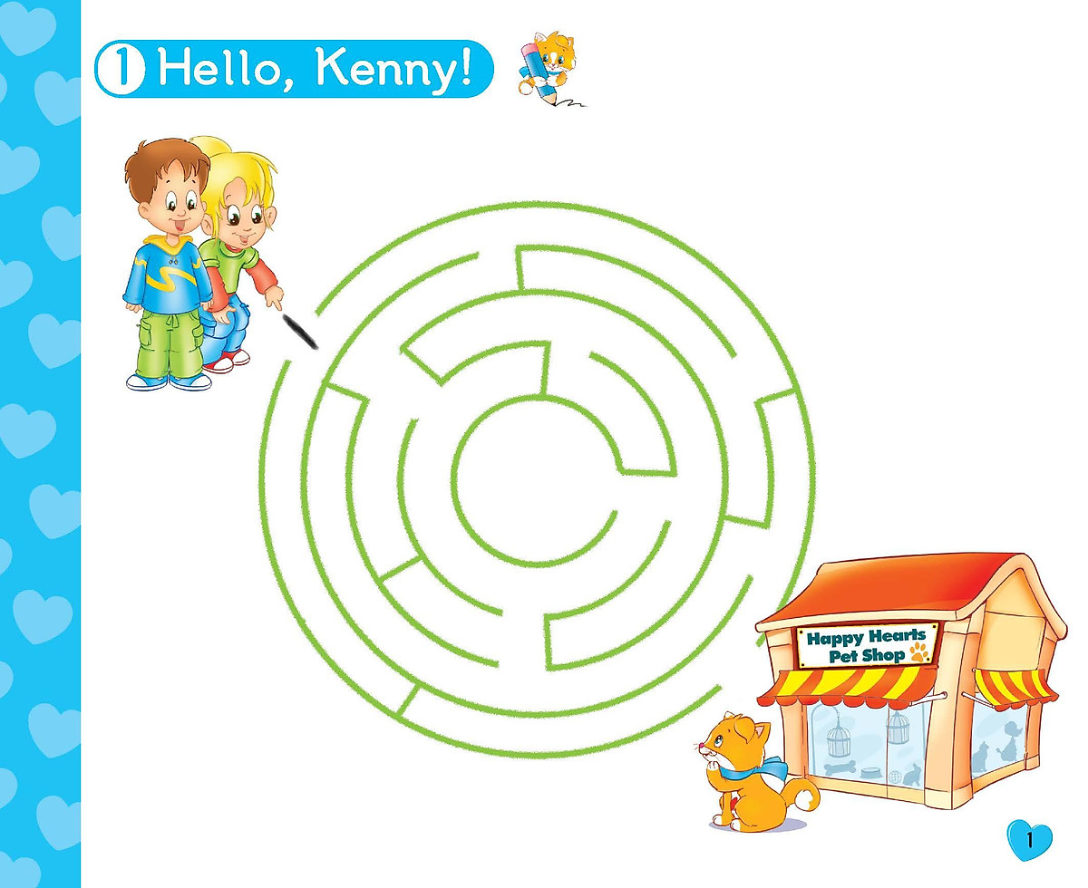 bộ happy heart us 1 activity book