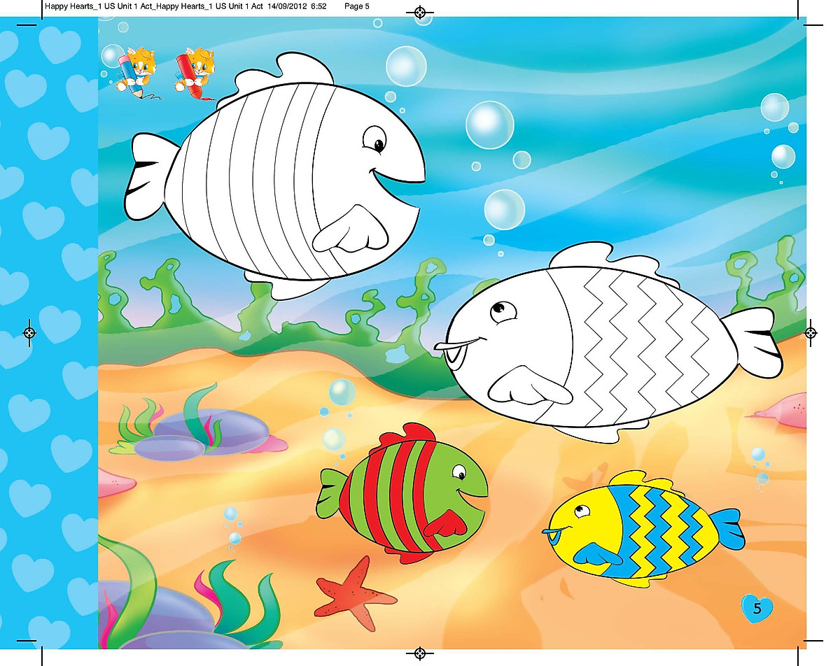 bộ happy heart us 1 activity book