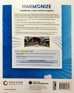 bộ harmonize 4 student book with online practice b1+ level