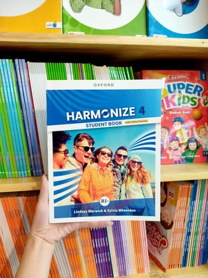 bộ harmonize 4 student book with online practice b1+ level