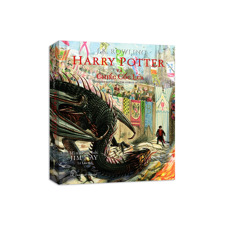 bộ harry potter và chiếc cốc lửa - bản đặc biệt có tranh minh họa màu