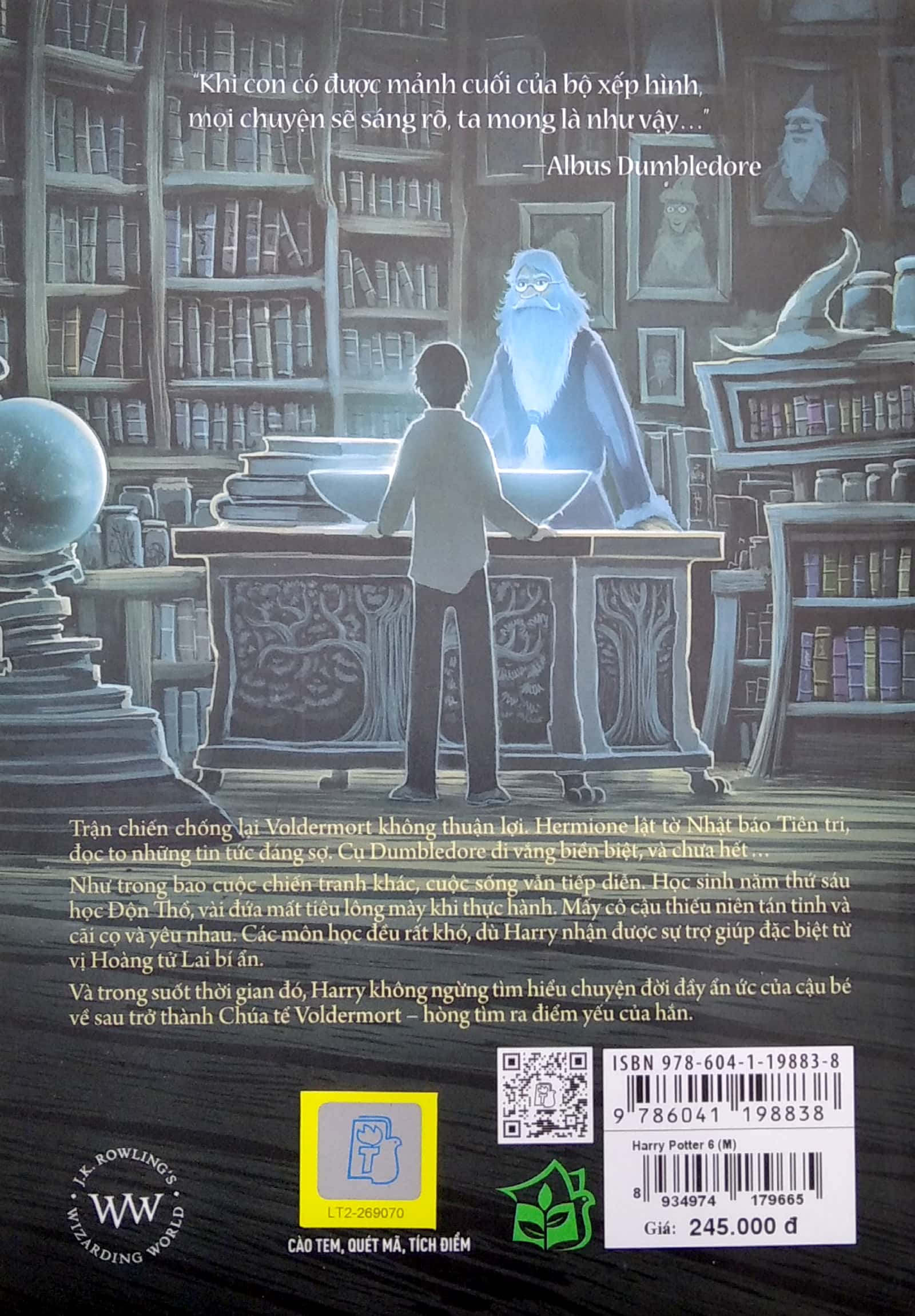 bộ harry potter và hoàng tử lai - tập 06 (tái bản 2022)