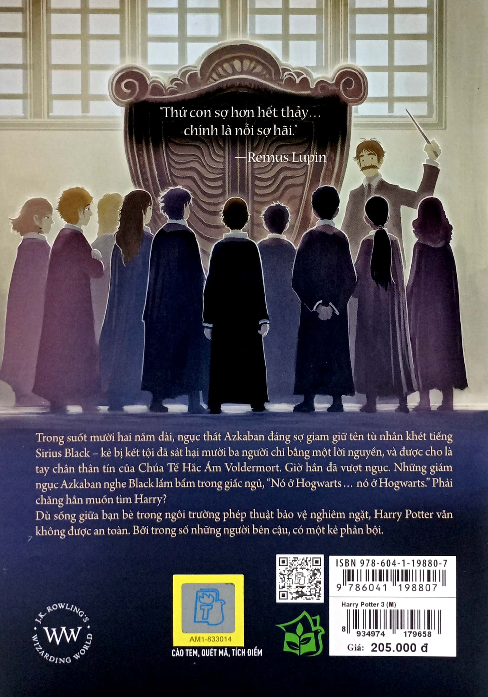 bộ harry potter và tên tù nhân ngục azkaban - tập 3 (tái bản)