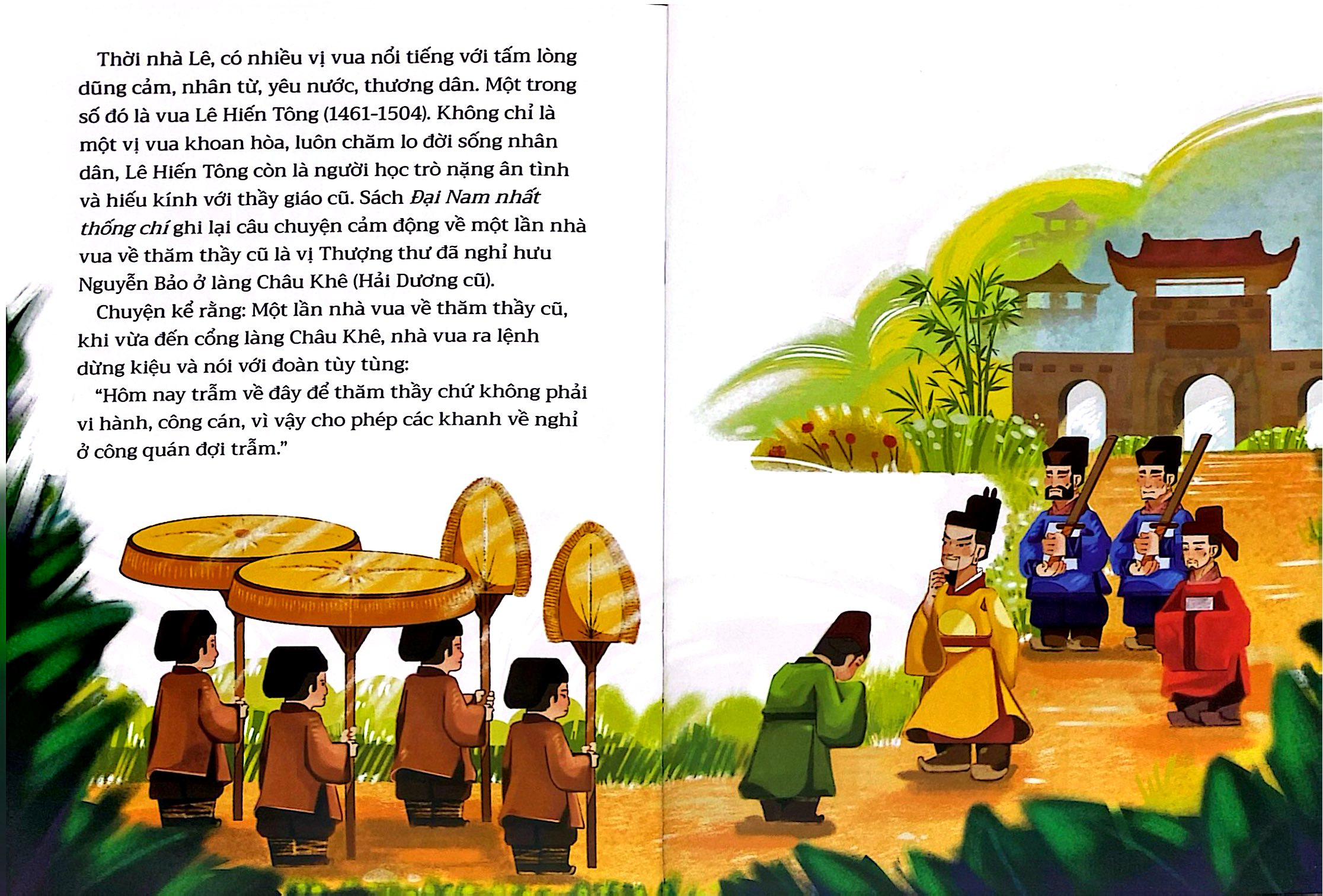 Bộ Hạt Mầm Nhân Cách - Nuôi Dưỡng Lòng Biết Ơn - Nhà Vua Và Thầy Giáo Cũ - Ảnh 4