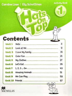 bộ hats on top activity book level 1