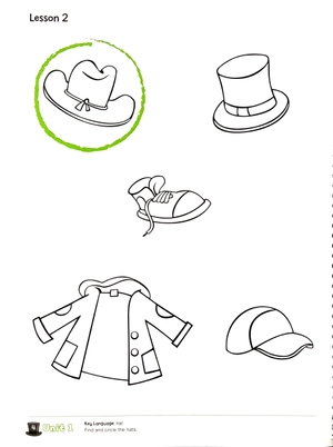 bộ hats on top activity book level 1