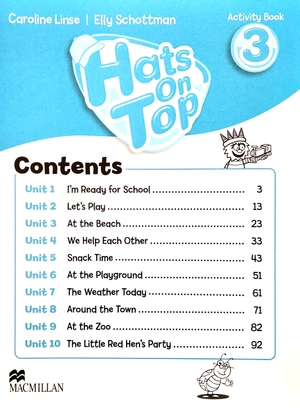 bộ hats on top activity book level 3