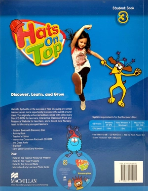 bộ hats on top student's book pack level 3