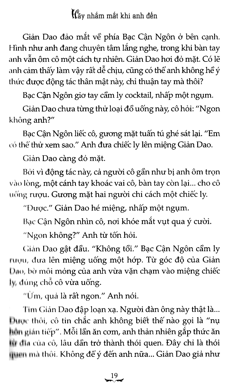 bộ hãy nhắm mắt khi anh đến 2 (tái bản 2019)