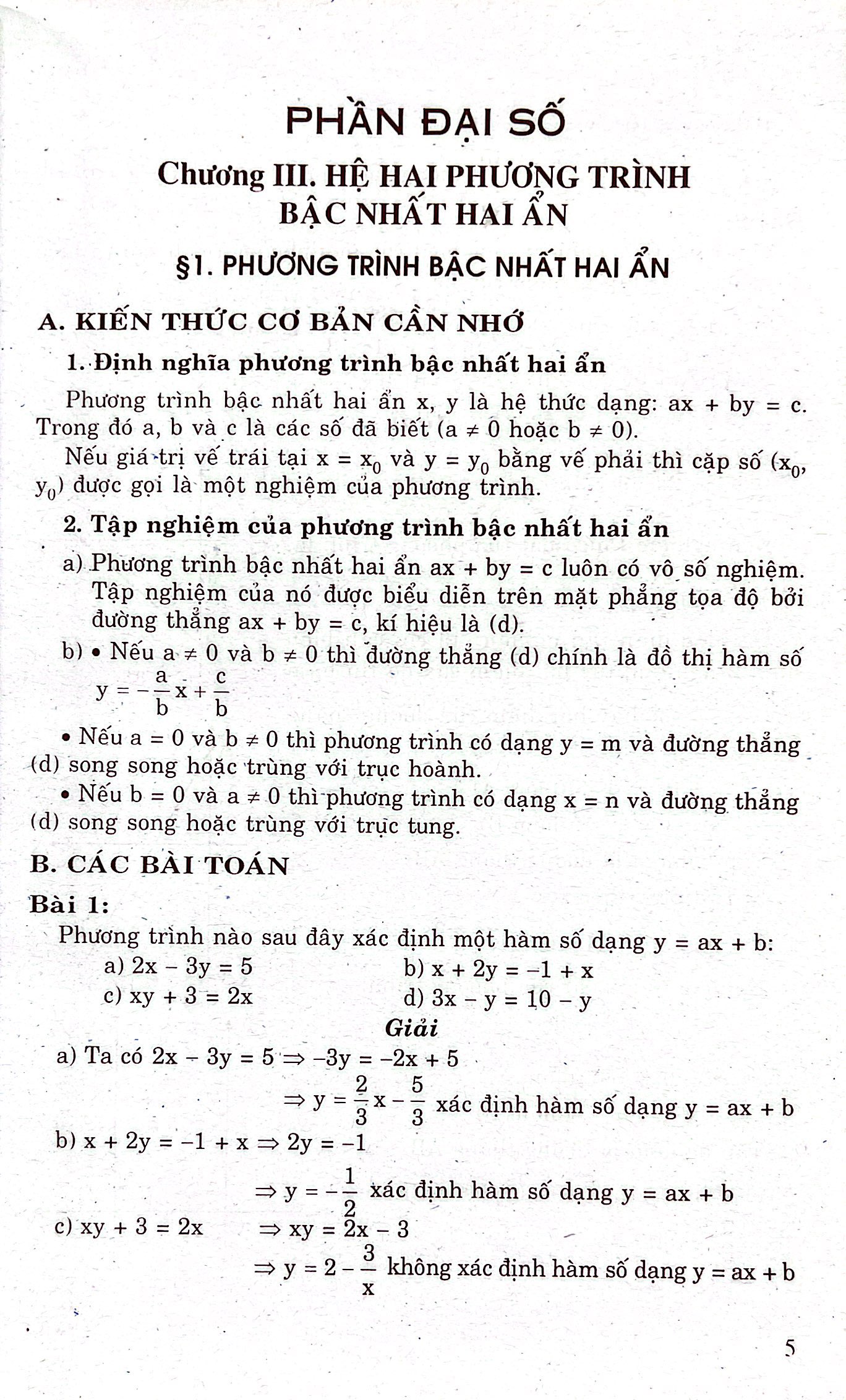 bộ hệ thống kiến thức cơ bản toán 9 - tập 2