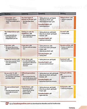 bộ headway 5th edition: pre-intermediate: student's book a with online practice (units 1 - 6)