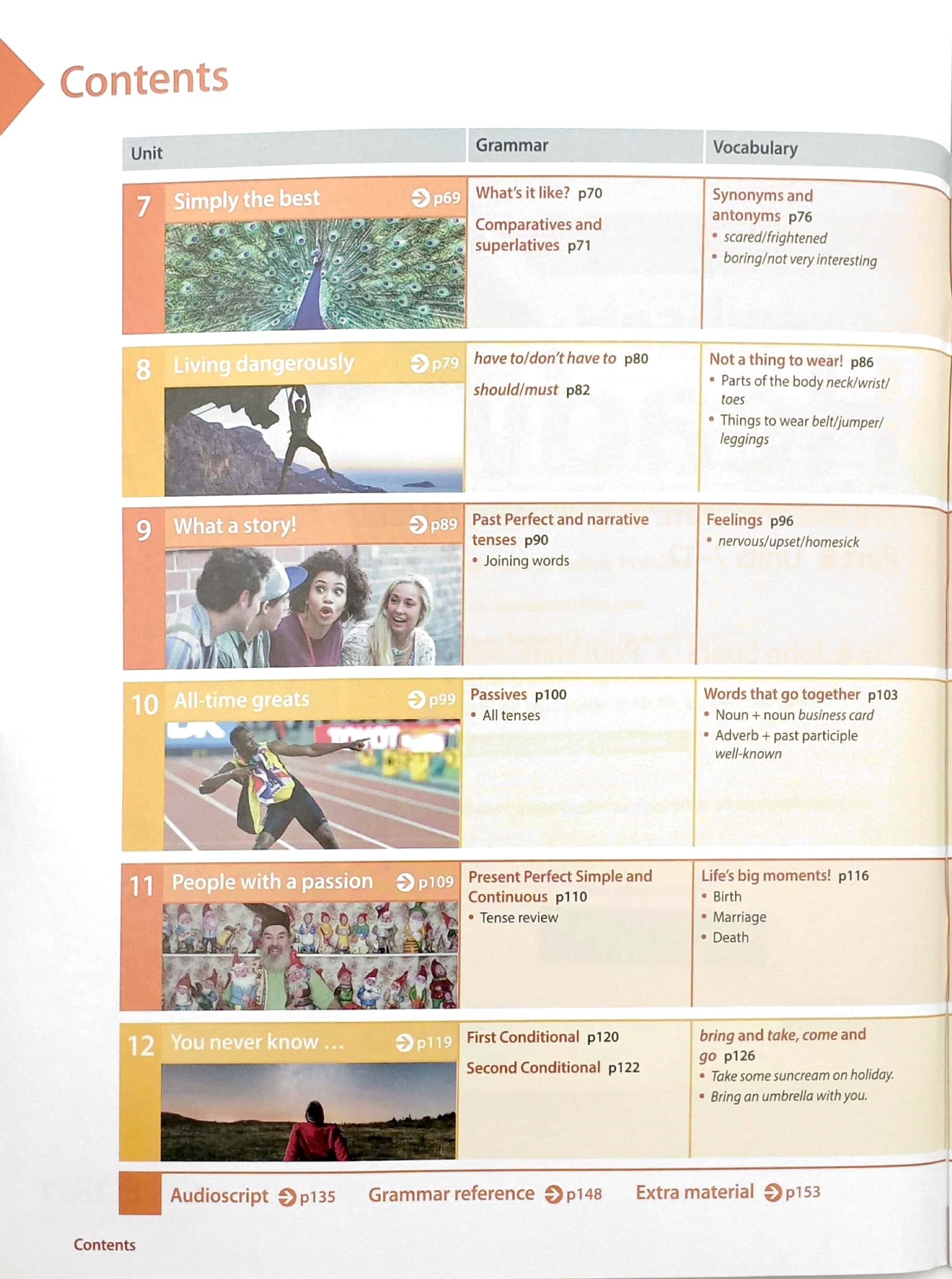 bộ headway 5th edition: pre-intermediate: student's book b with online practice (units 7 - 12)