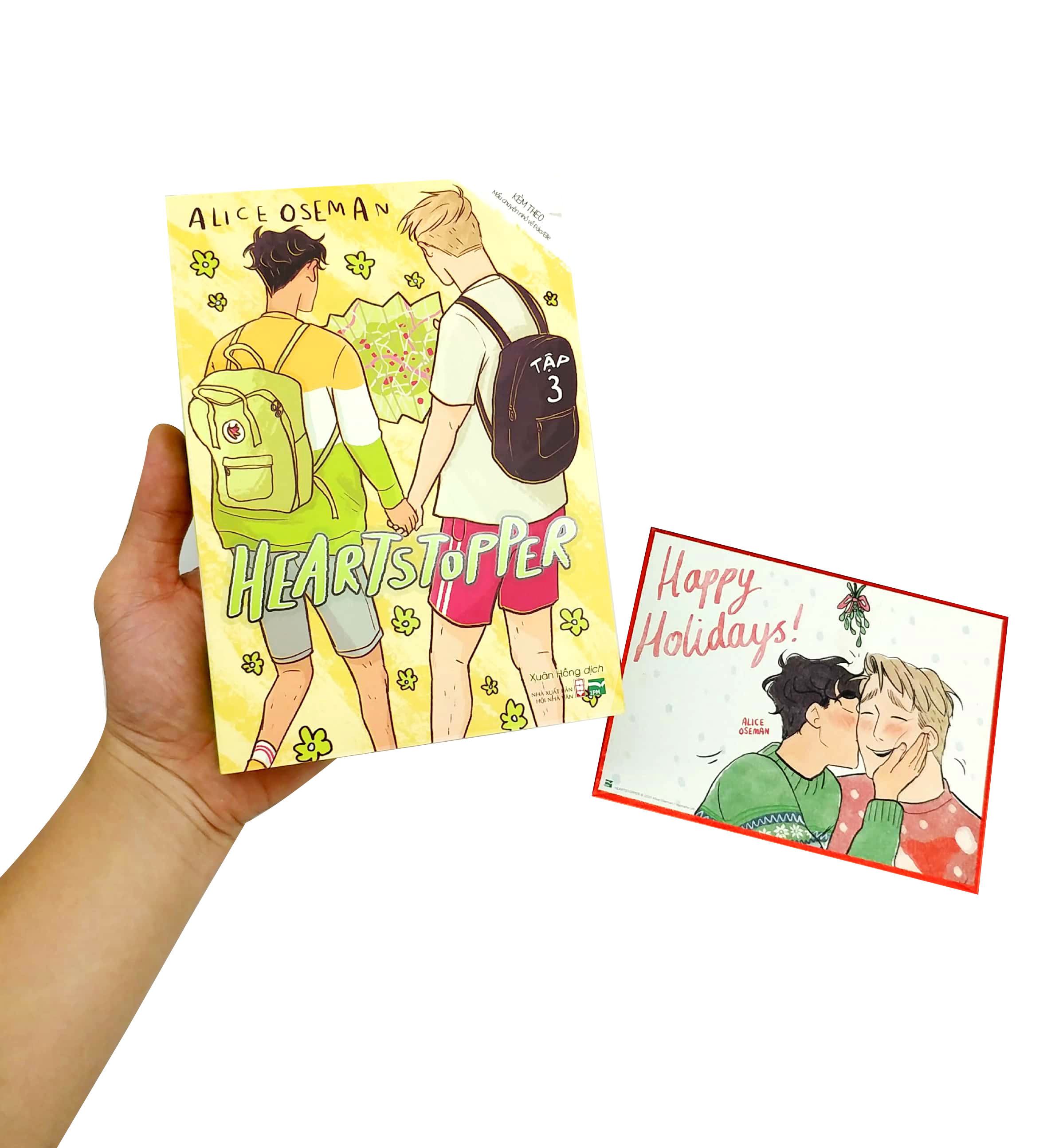 bộ heartstopper - tập 3 - bản đặc biệt - tặng kèm card mỹ thuật + bookmark