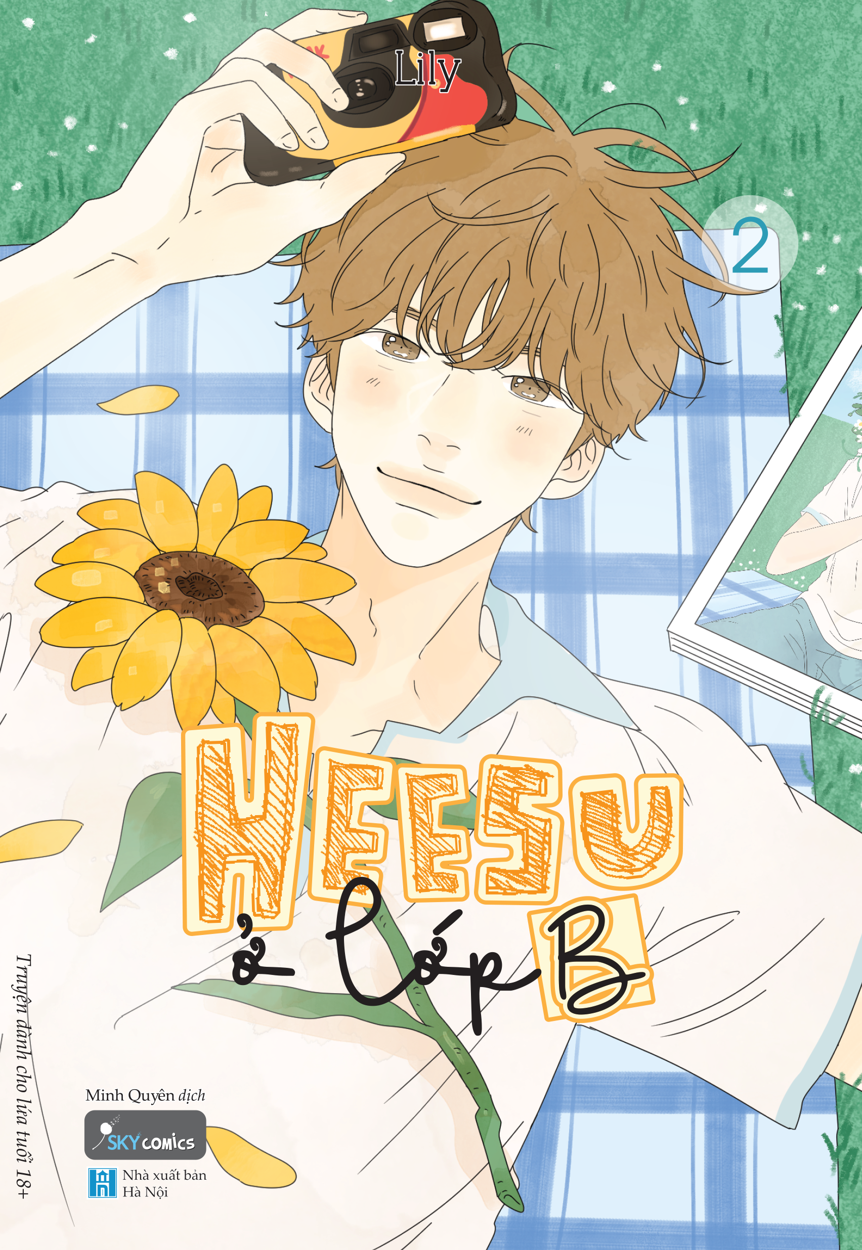 bộ heesu ở lớp b - tập 2 - tặng kèm bookmark bế hình bồi cứng + postcard bồi cứng