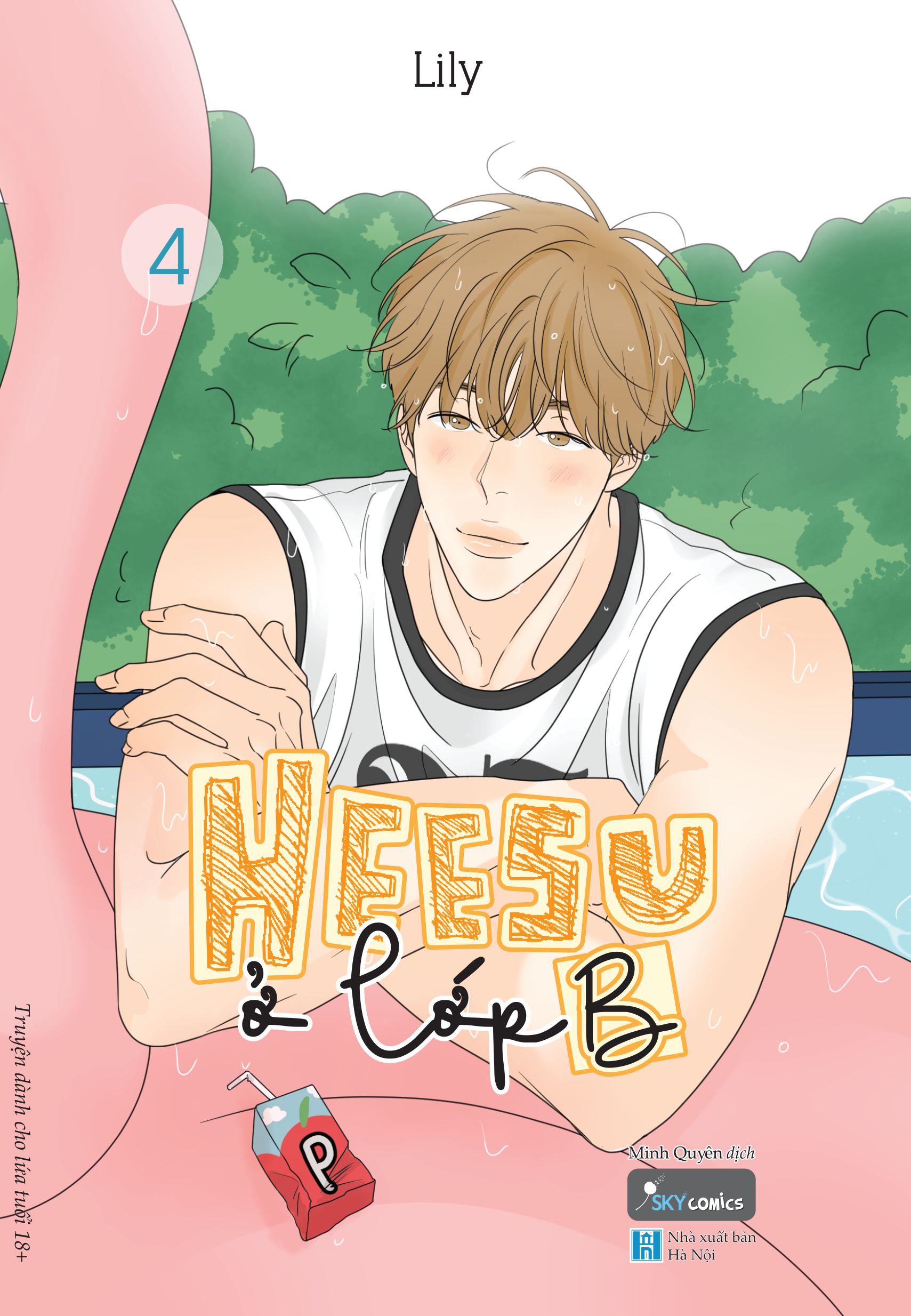 bộ heesu ở lớp b - tập 4 - tặng kèm bookmark bế hình bồi cứng + postcard bồi cứng