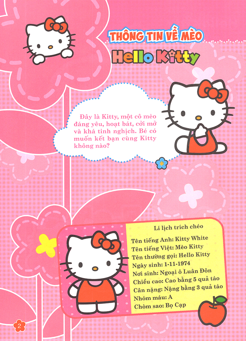Bo
						
										
										Hello Kitty - Bo Suu Tap 1000 De Can - The Gioi Ngot Ngao